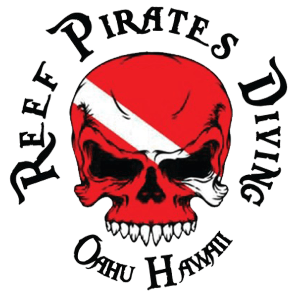 Reef Pirates Logo with White Outline